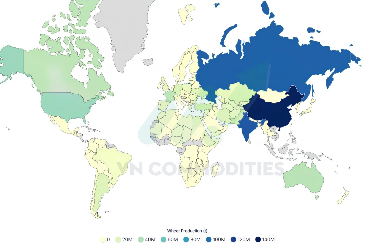 c&aacute;c quốc gia c&oacute; sản lượng l&uacute;a m&igrave; h&agrave;ng đầu 