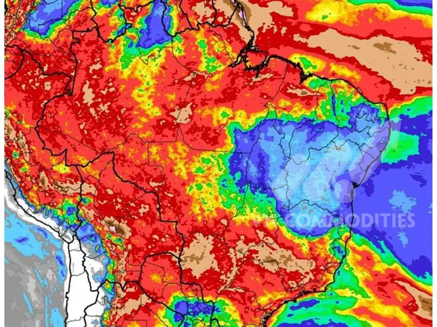dự b&aacute;o thời tiết Nam Mỹ 