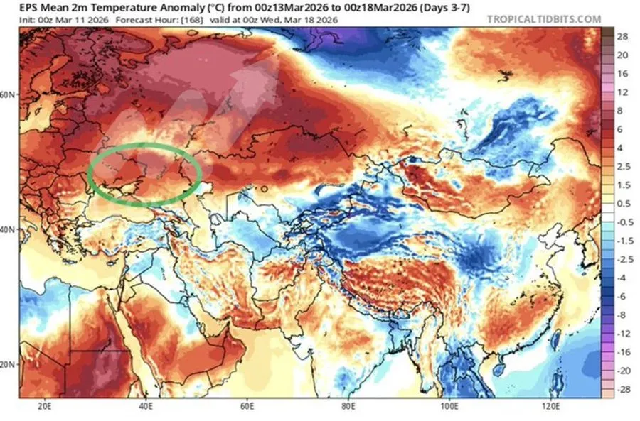 T&igrave;nh h&igrave;nh thời tiết khu vực biển Đen 