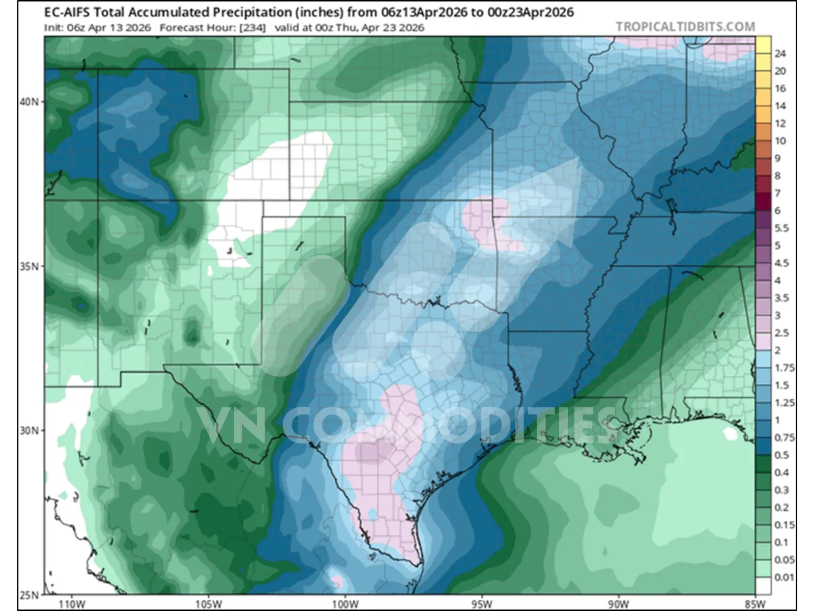 Dự b&aacute;o thời tiết Mỹ 