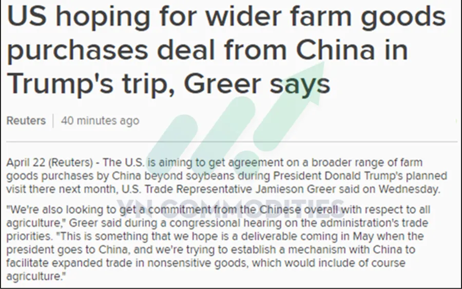 Mỹ hướng tới thỏa thuận rộng với Trung Quốc 