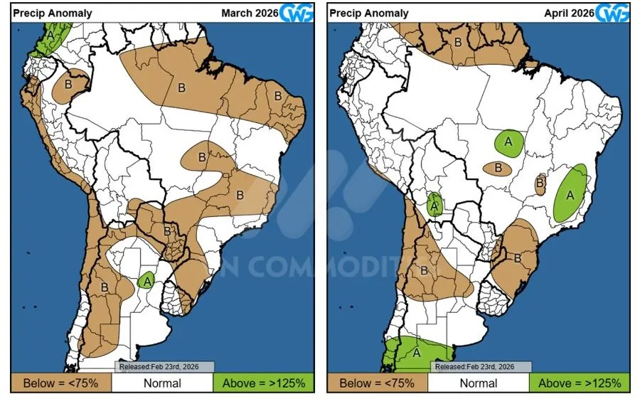 Tiến độ l&agrave;m đồng tại Brazil 