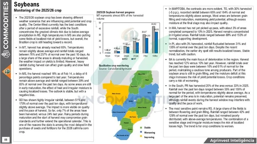 T&igrave;nh h&igrave;nh sản xuất đậu tương tại Brazil 