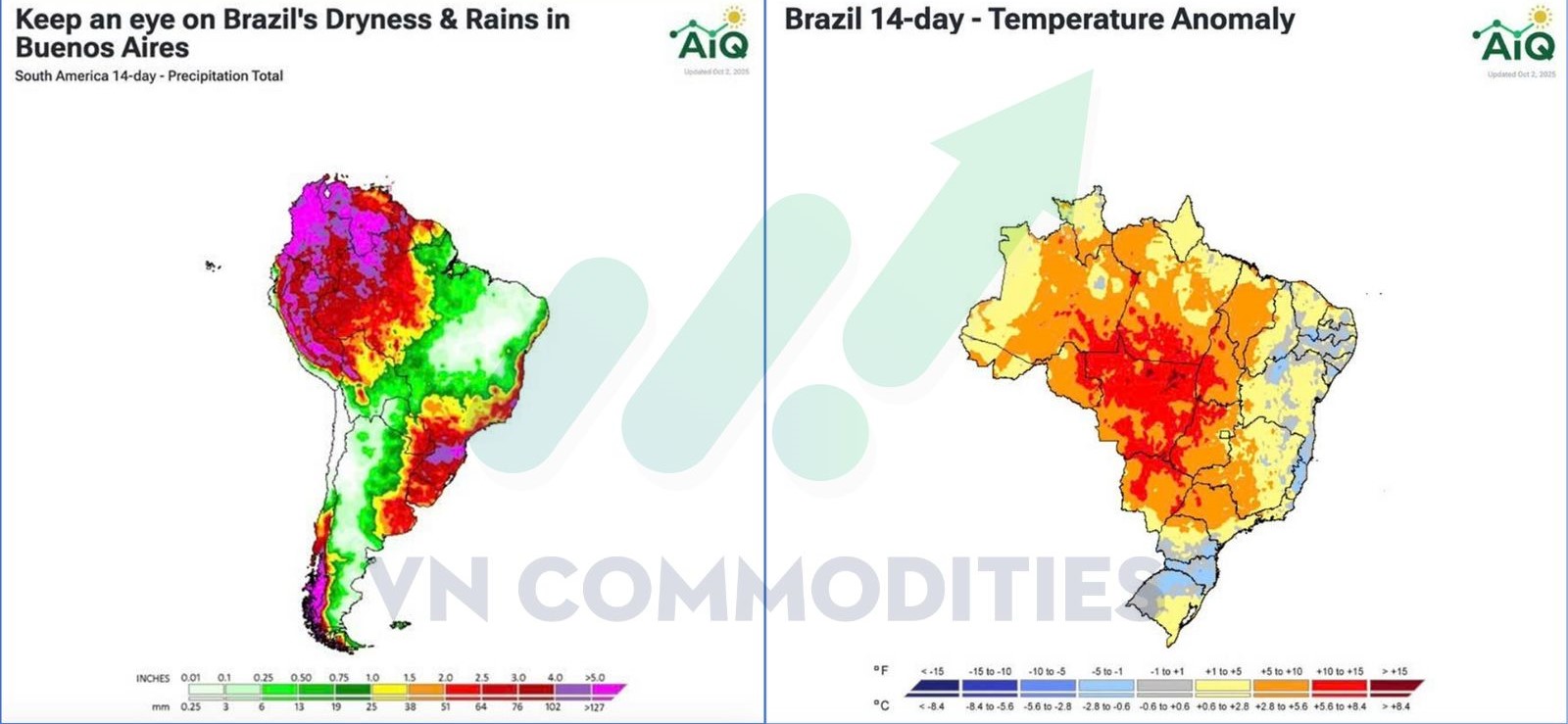 t&igrave;nh h&igrave;nh thời tiết Brazil