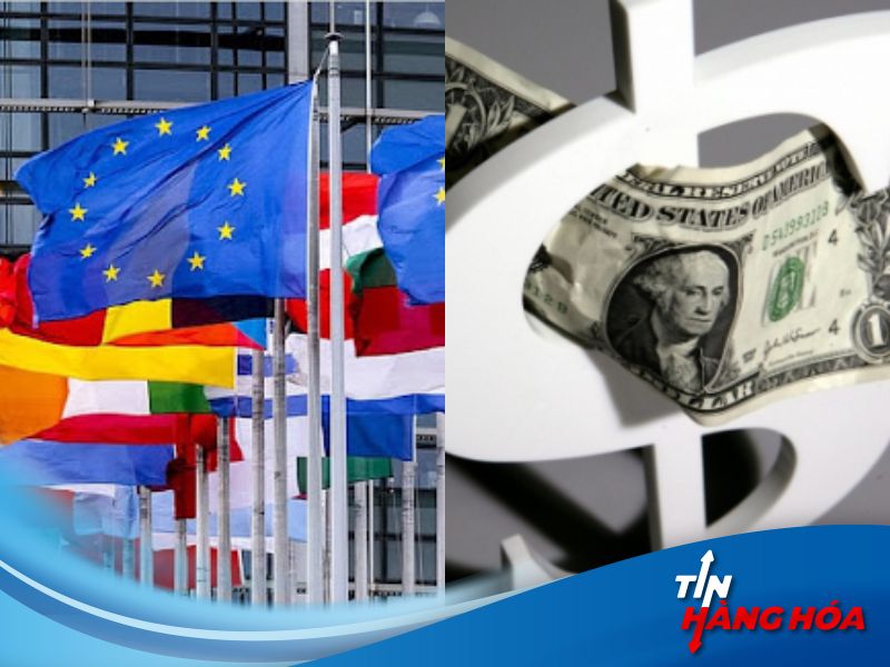 Li&ecirc;u minh Ch&acirc;u &Acirc;u EU v&agrave; đồng đ&ocirc;-la Mỹ