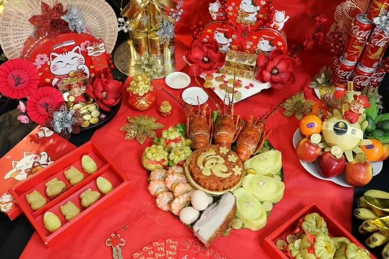 Chuẩn bị lễ vật cúng Thần Tài