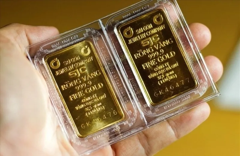 Vàng SJC được đóng gói trong bao bì đặc trưng có khả năng chống giả