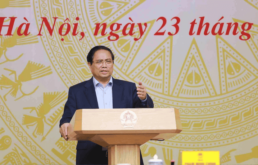 Thủ tướng Phạm Minh Ch&iacute;nh chỉ đạo tại phi&ecirc;n họp quốc gia về chống khai th&aacute;c IUU