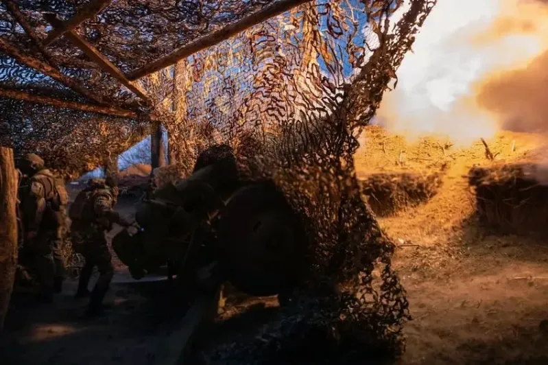 Pháo tự hành Nga khai hỏa về phía lực lượng Ukraine tại mặt trận Zaporizhia.