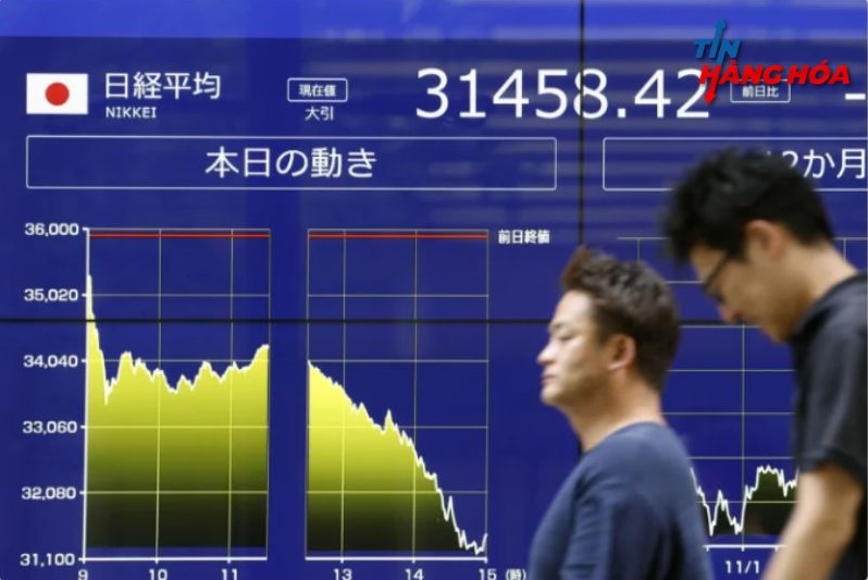 Chỉ số Nikkei của Nhật Bản giảm
