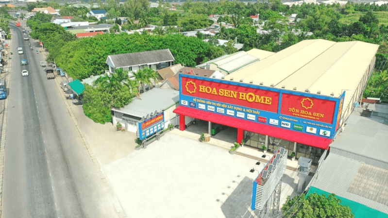 Hệ thống si&ecirc;u thị Hoa Sen Home