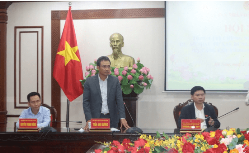 Ông Trần Anh Vương, Tổng Giám đốc CTCP Western Pacific phát biểu