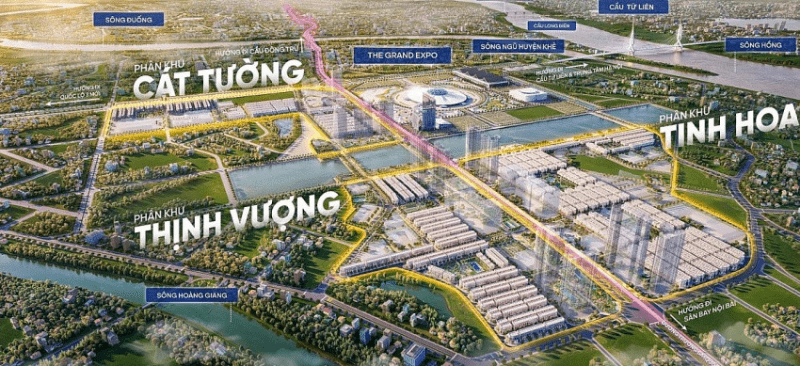 Phối cảnh dự &aacute;n Vinhomes Global Gate