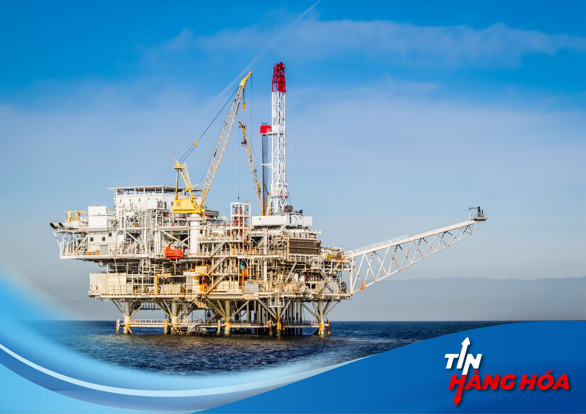 Gi&agrave;n khoan dầu hoạt động ngo&agrave;i biển
