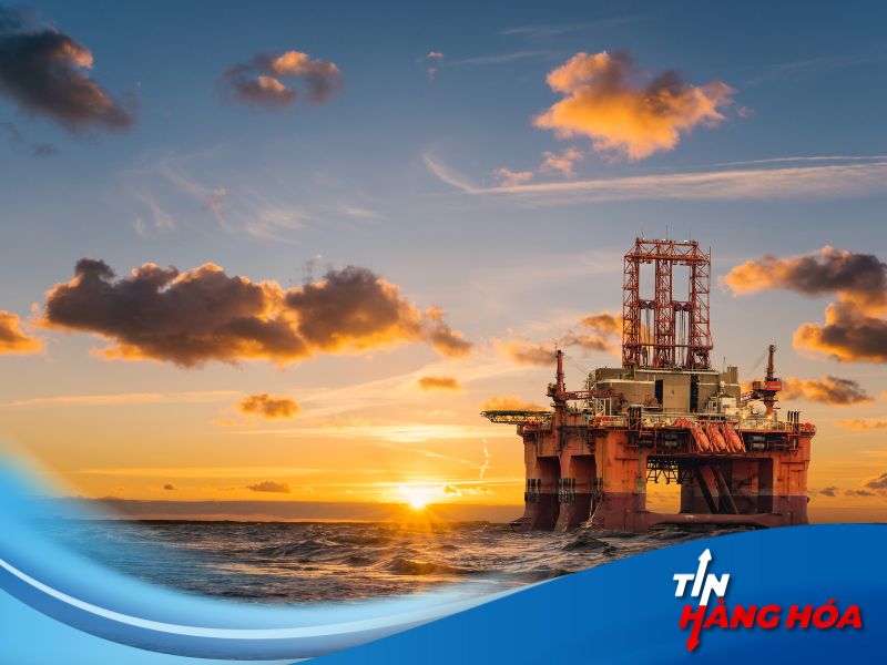 giàn khoan dầu ngoài biển
