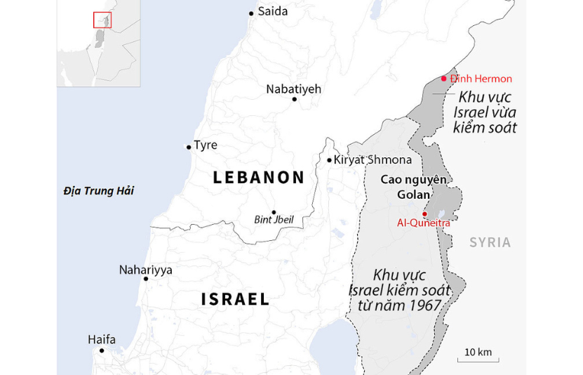 Israel đẩy s&acirc;u v&agrave;o Syria: T&iacute;nh to&aacute;n chiến lược hay nguy cơ xung đột?