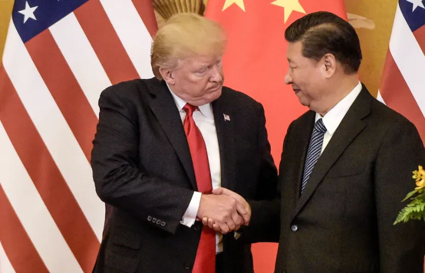 Ông Trump và ông Tập