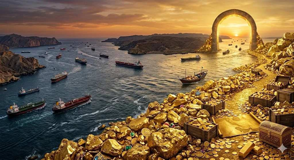 Nóng lạnh eo biển Hormuz: Giá vàng 
