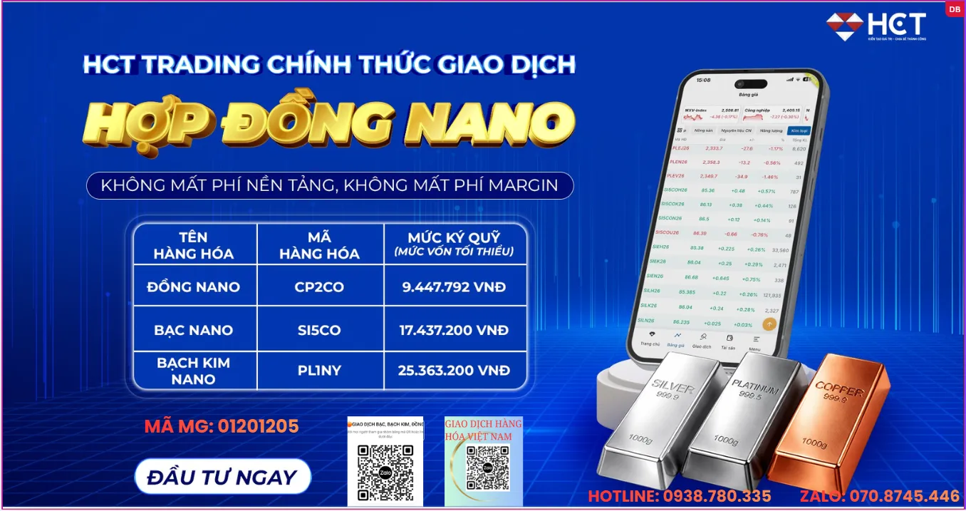ĐẦU TƯ KIM LOẠI ĐỒNG & BẠC – ĐÓN ĐẦU XU HƯỚNG TÀI SẢN THỜI ĐẠI MỚI.