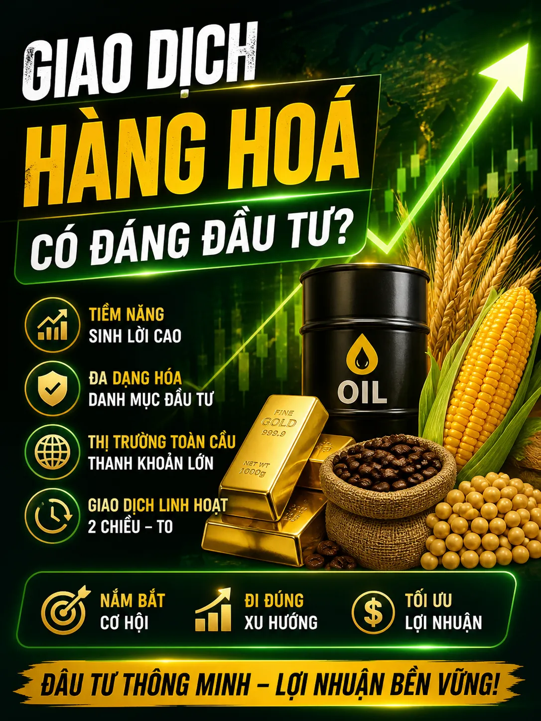 GIAO DỊCH HÀNG HOÁ-CÓ ĐÁNG ĐẦU TƯ?