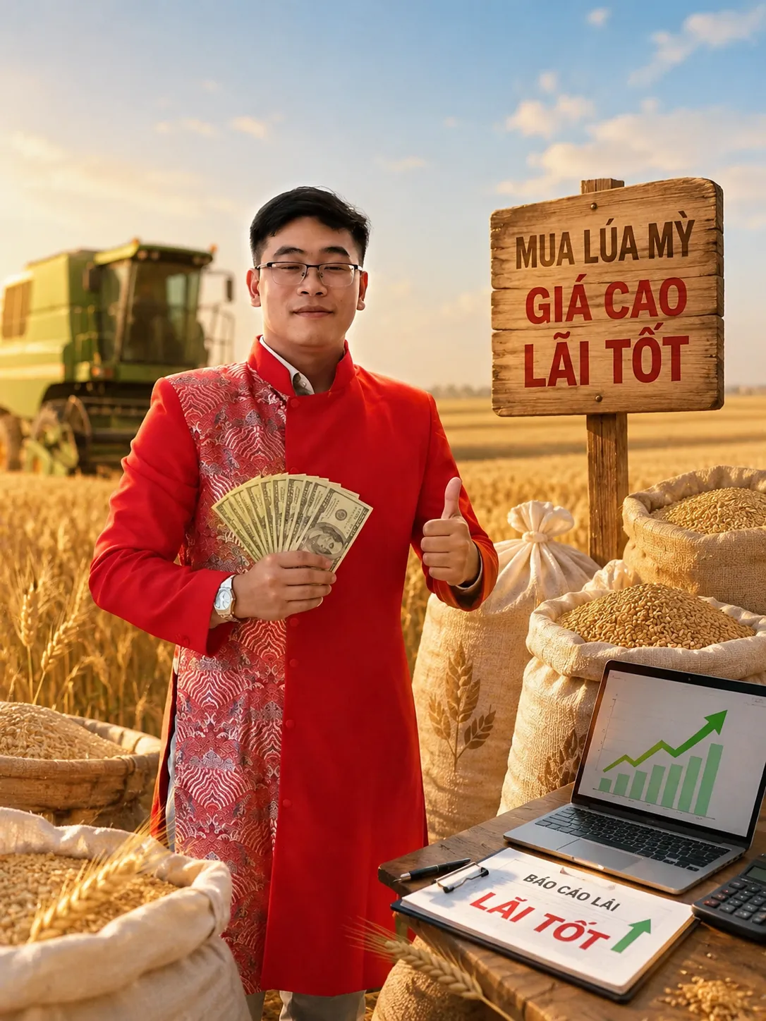  TỔNG KẾT GIAO DỊCH LÚA MỲ ZWAN26 