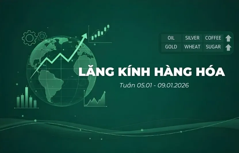Lăng kính hàng hóa tuần 05/01 - 09/01/2026