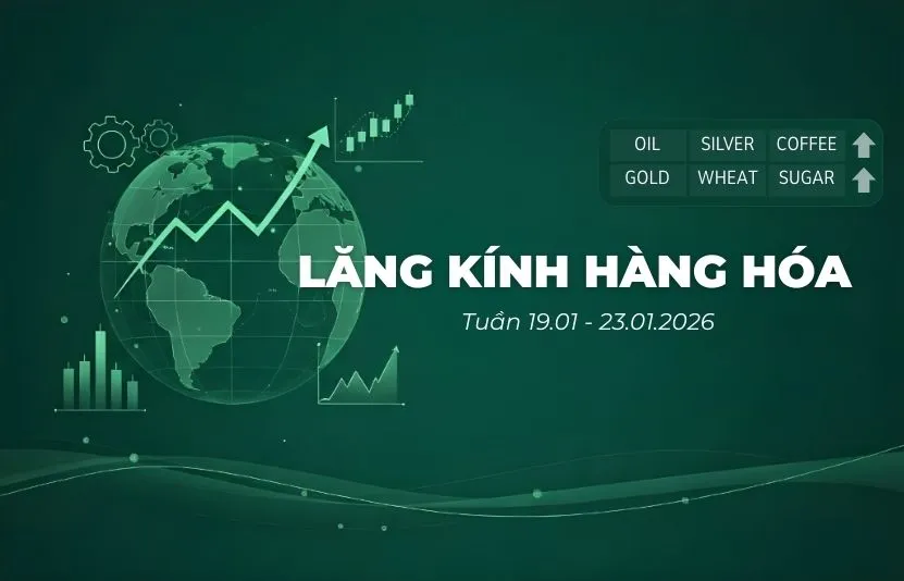 Lăng kính hàng hóa tuần 19/01 - 23/01/2026