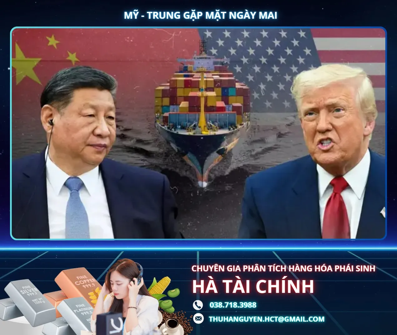MỸ - TRUNG GẶP MẶT NGÀY MAI 14.05.2026