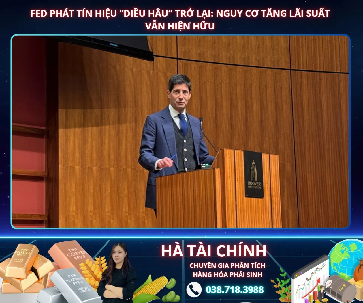 FED PHÁT TÍN HIỆU “DIỀU HÂU” TRỞ LẠI: NGUY CƠ TĂNG LÃI SUẤT VẪN HIỆN HỮU