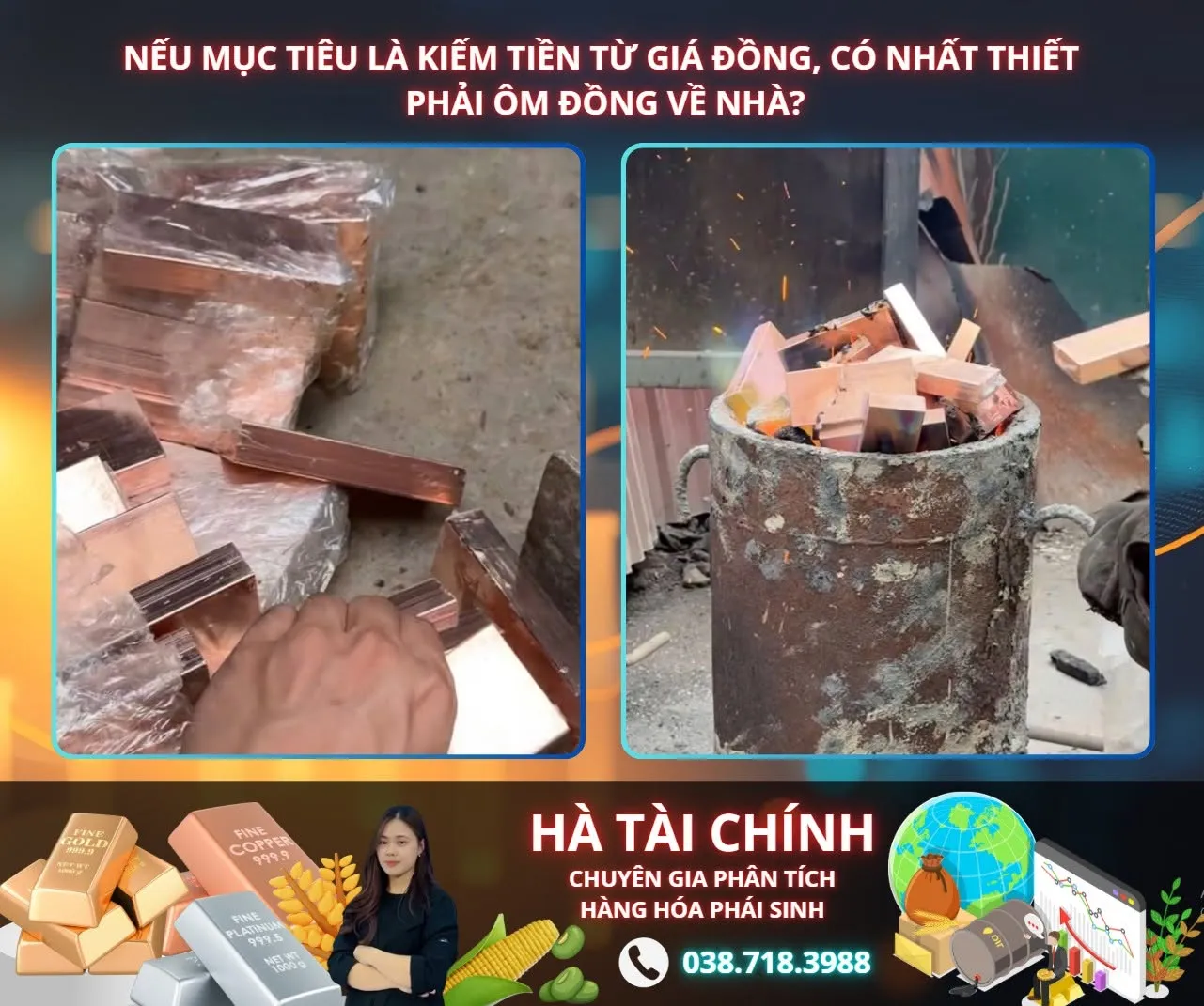 Muốn đầu tư giá đồng, đừng biến nhà mình thành kho chứa đồng