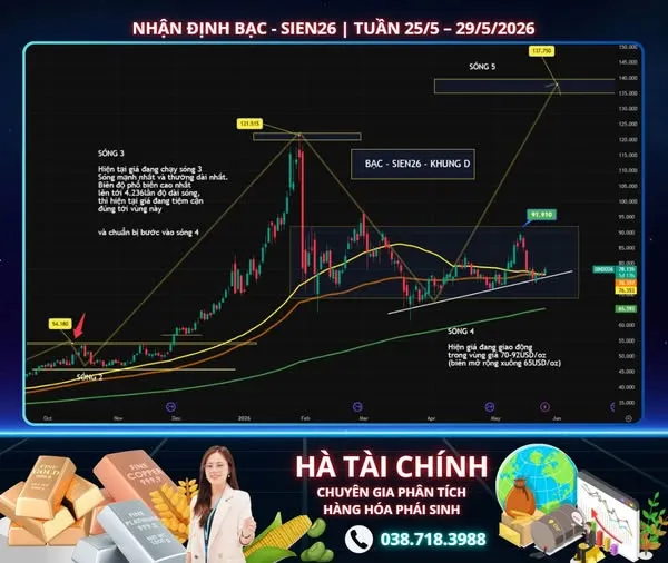 NHẬN ĐỊNH BẠC – SIEN26  TUẦN NÀY [25.05-29.05.2026] 
