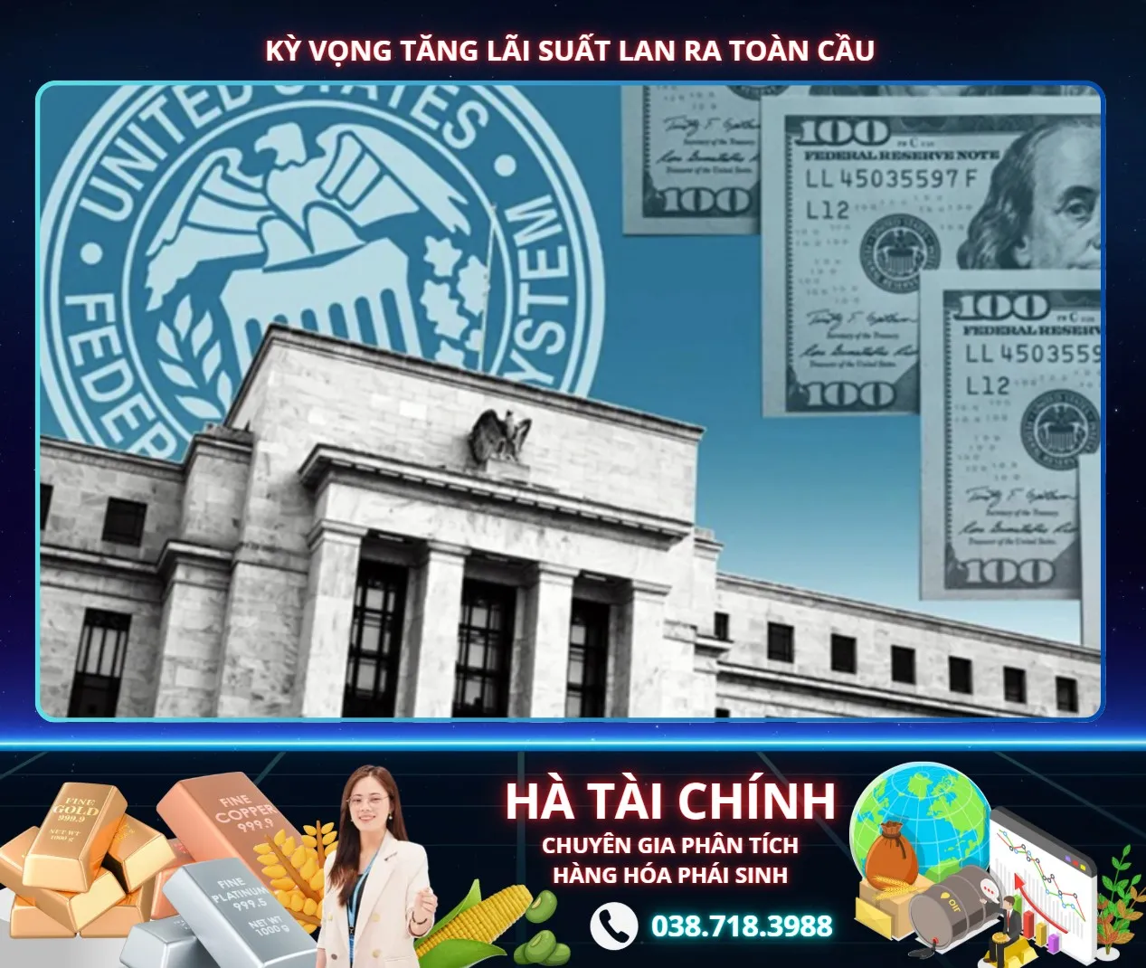 KỲ VỌNG TĂNG LÃI SUẤT LAN RA TOÀN CẦU