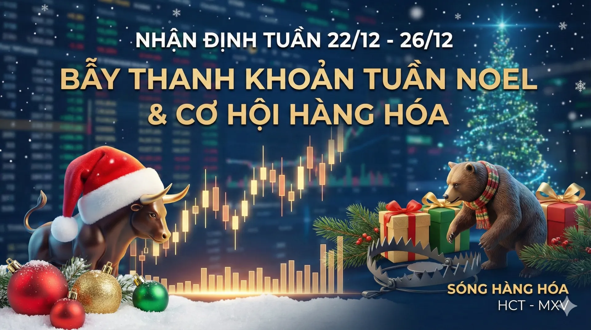 🎄 NHẬN ĐỊNH TUẦN 22/12 - 26/12: 