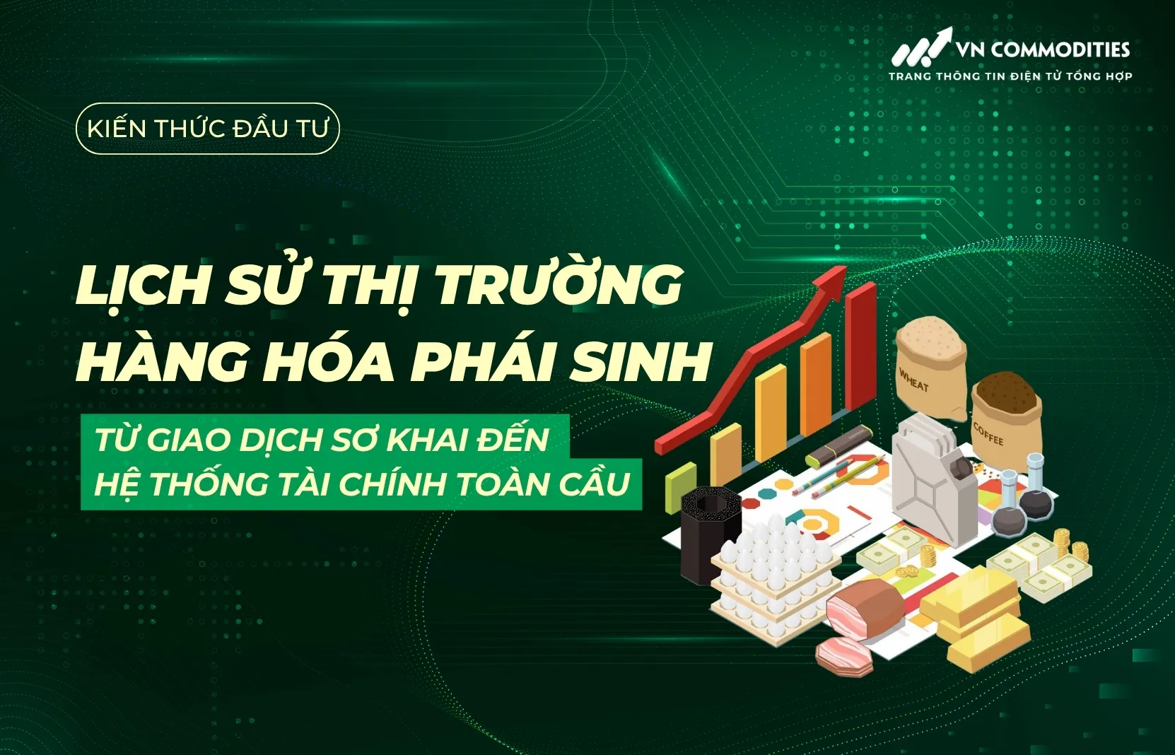 Lịch sử thị trường hàng hóa phái sinh: Từ giao dịch sơ khai đến hệ thống tài chính toàn cầu