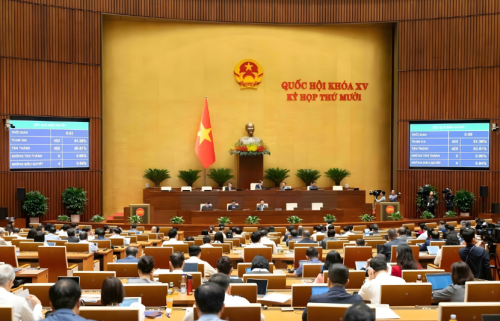 Quốc hội đặt mục tiêu tăng trưởng GDP năm 2026 từ 10% trở lên