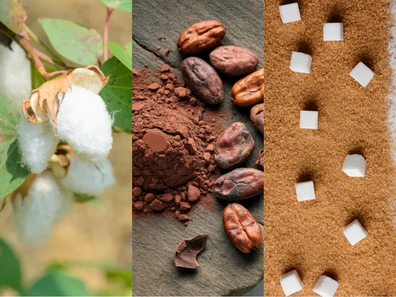 Nguyên liệu 20/5: Bông Mỹ mất đà tăng, Đường hồi phục, Ca cao đảo chiều tăng hơn 3%