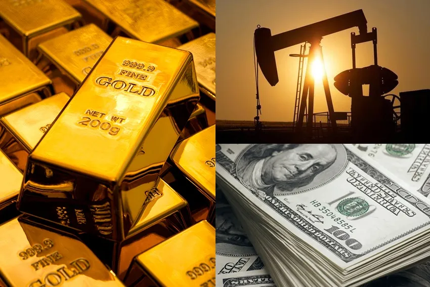 Giá dầu giảm mạnh, lợi suất trái phiếu và USD đồng loạt lao dốc